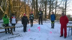 Rheinland-Pfalz-Meister Steffen Thelen, Vizemeister Carsten Thelen (links) und rechts Jan Stölben